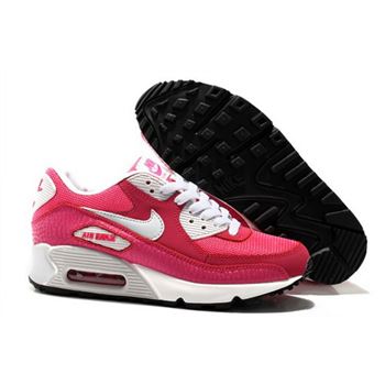 Nike Air Max 90 Womens Shoes New Special Peach Red Pink White Wholesale